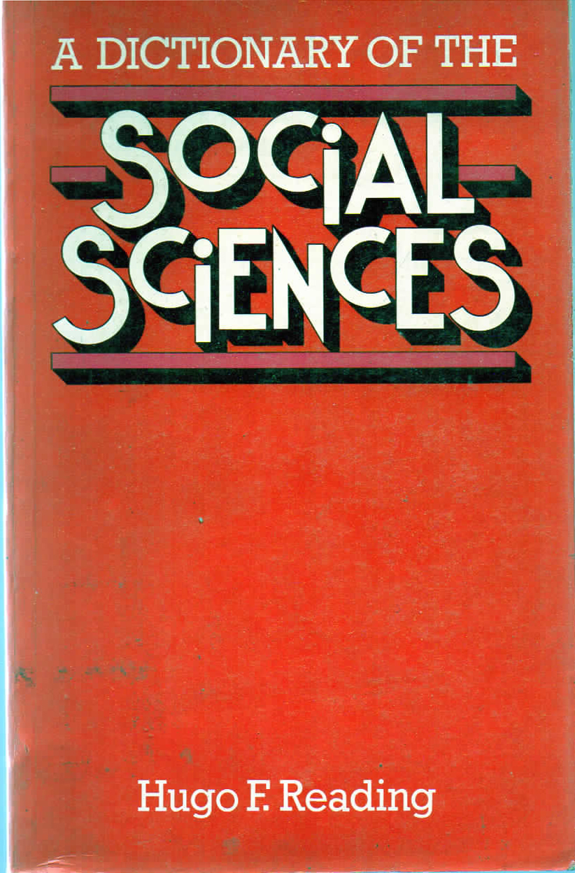 A Dictionary of the Social Sciences