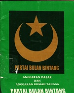 ANGGARAN DASAR DAN ANGGARAN RUMAH TANGGA PARTAI BULAN BINTANG.