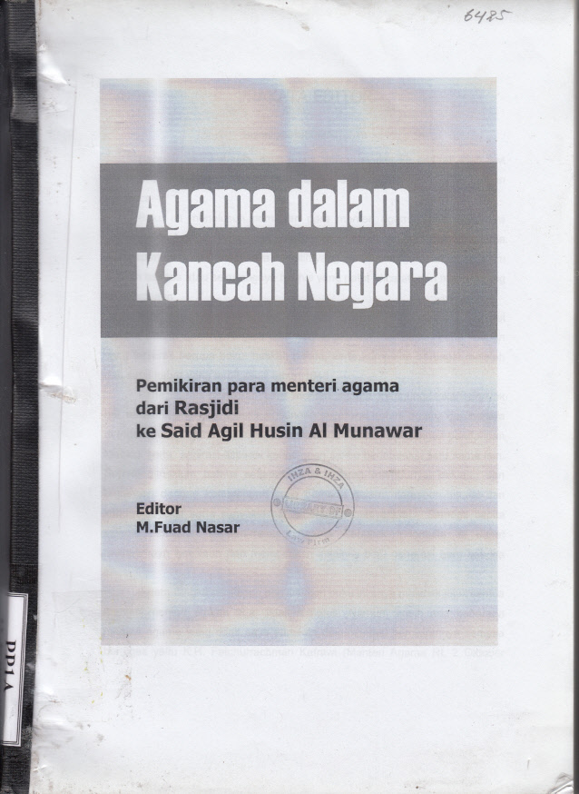 AGAMA DALAM KANCAH NEGARA