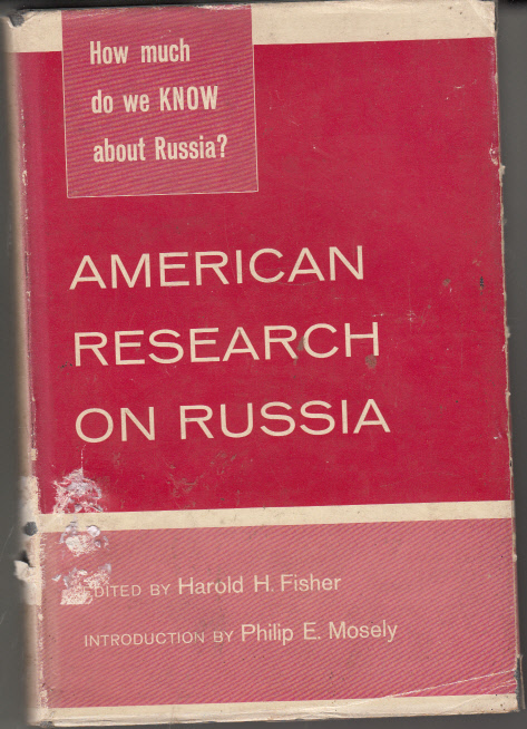 AMERICAN RESEARCH ON RUSSIA.