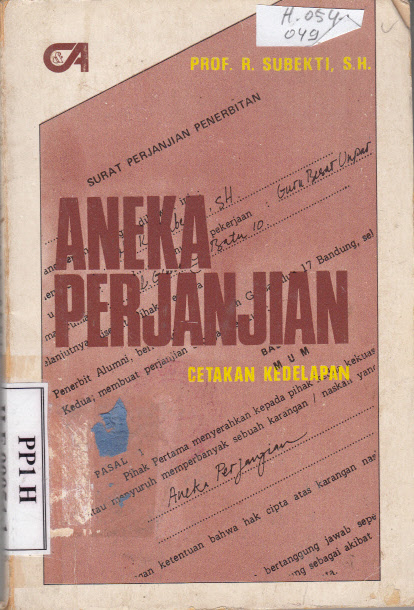 ANEKA PERJANJIAN