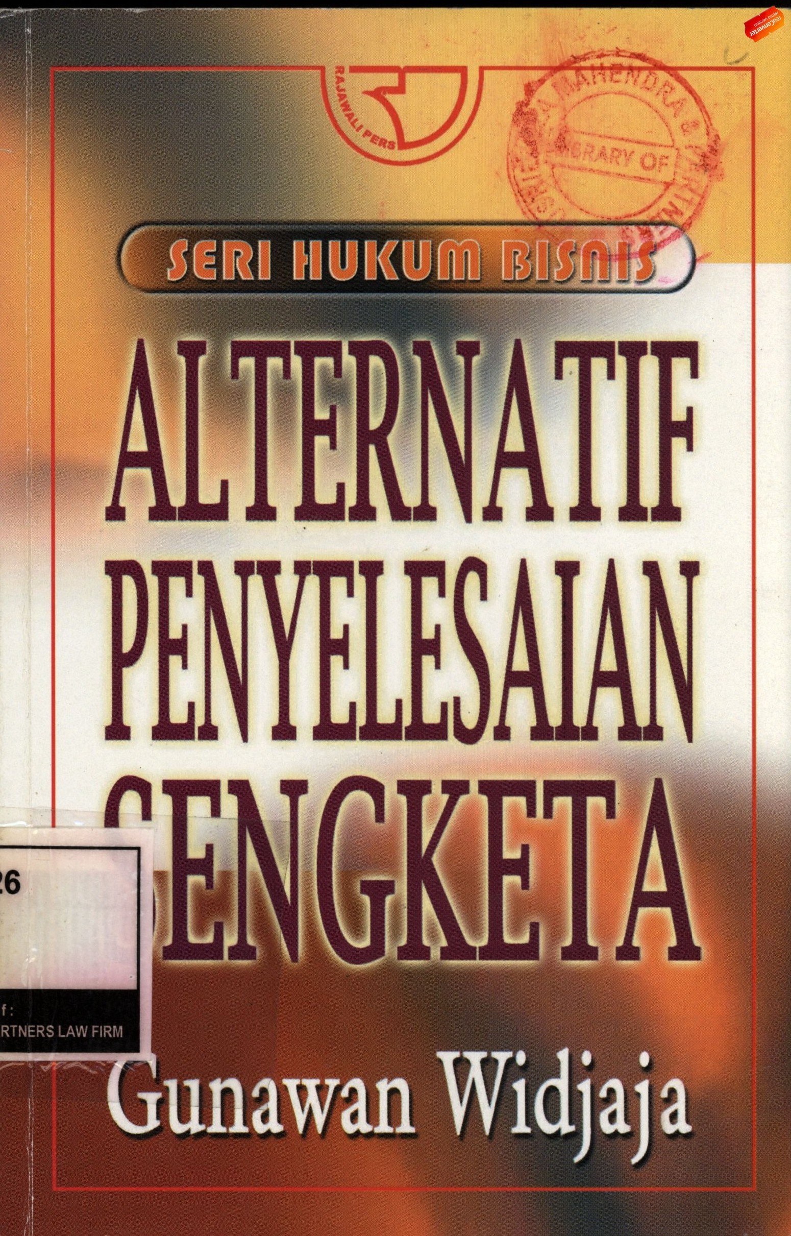 ALTERNATIF PENYELESAIAN SENGKETA