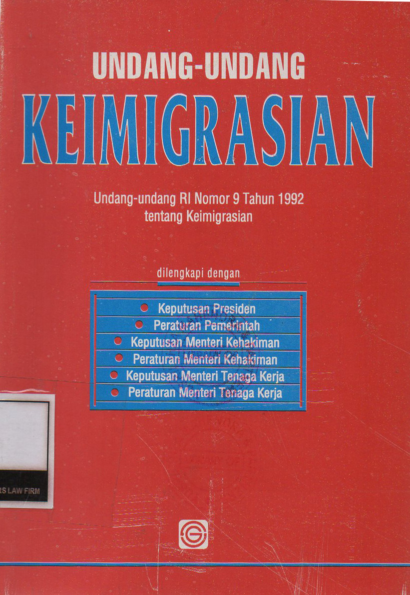 UU Keimigrasian